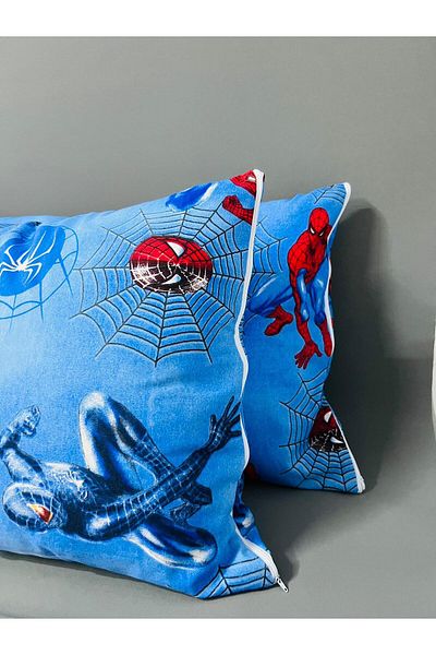 GOOD MORNİNG PAMUKKALE Σετ 2 Μαξιλαροθήκες Spiderman με σχέδια - 50x70