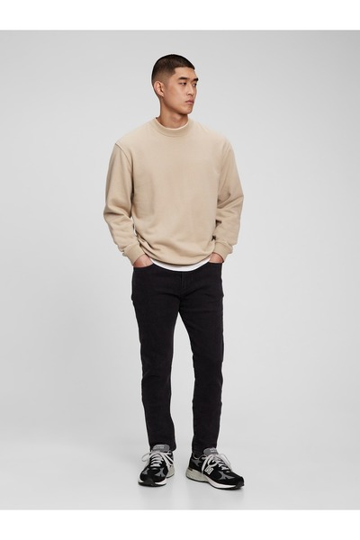 GAP Erkek Siyah GapFlex Washwell™ Skinny Jean Pantolon