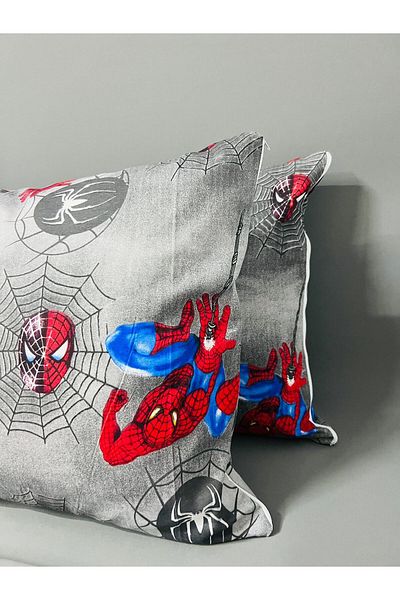 GOOD MORNİNG PAMUKKALE Σετ 2 Μαξιλαροθήκες Spiderman με σχέδια - 50x70
