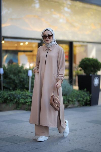 NS Moda Mink Model-525 Hijab Sensey Set