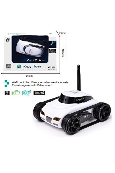 Nilly Toys Telefon Kontrollü Şarjlı Kameralı Uzay Arabası Robot Tank  Araba