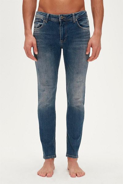 Bad Bear Normal Waist Skinny Fit Light Blue Men's Denim Trousers 22.01.70.004_xavier Jeans