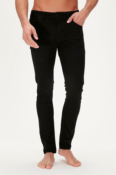 Bad Bear Normal Waist Skinny Fit Black Men's Denim Trousers 22.01.70.004_xavier Jeans
