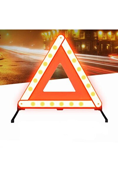 KKDAVM Universal Lüks Üçgen Refrektör Kutullu Metal Ayak Reflektör