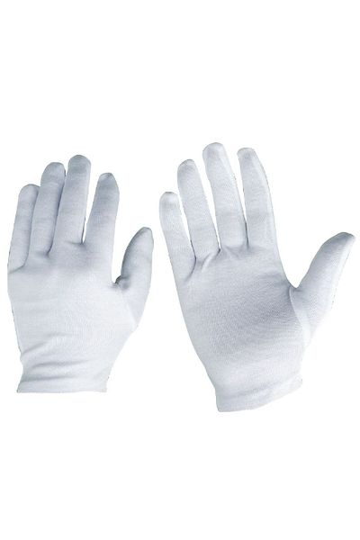 AXE SPORTSWEAR White Waiter Band Pantomime Show Ceremony Gloves