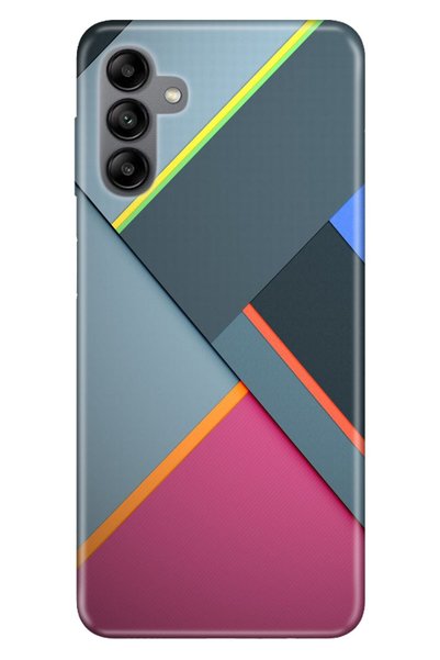 Cekuonline Samsung Galaxy A04S Case Silicone Moderna Patterned 6D Colors