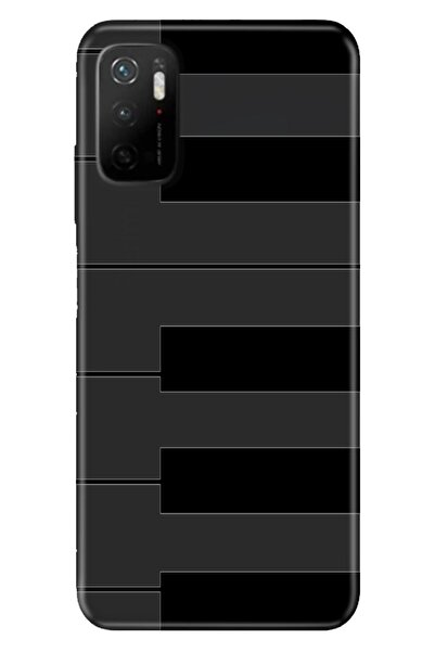 Cekuonline Xiaomi Redmi Note 11se Kılıf Silikon Tioserisi Piyano