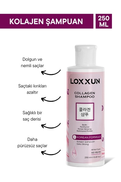 LOXXUN Kolajen Şampuan