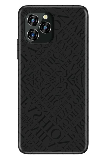 oukitel C21 Pro Kılıf Silikon Desenli Resimli Uv Kapak Fashion City