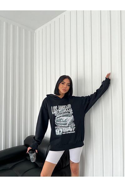 Gofeel Thick Winter Street Style Limit Patterned Sweatshirt - Harajuku Street