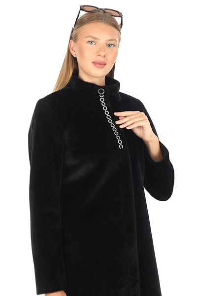 GLR&GYM Neci̇be Women's Large Size Fox Coats