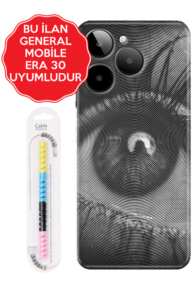 General Mobile GM 5 8 9 10 20 21 22 22S 23 24 Pro Plus ERA 30 50 Uyumlu Kılıf...