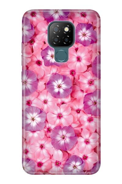 General Mobile Gm 20 Case 0.4mm Laser Cut Silicone Cover Floral Sss