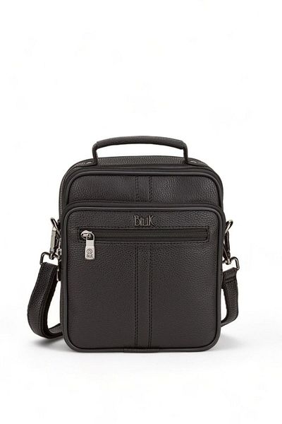 Bilik Deri Black Rölax Unisex Messenger Bag Crl V-99