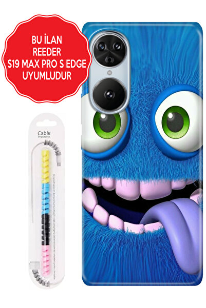 Reeder S19 Max / Pro/ Pro S/ Pro S Zoom / Pro S Edge Uyumlu 1Kılıf Silikon Bl...