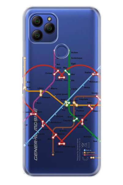 General Mobile Gm 21 Compatible Case 0.4mm Laser Cut Silicone Cover Coordinate