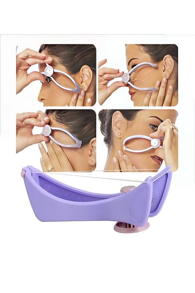 efmues Hair Removal Tool Cheek Eyebrow Mustache Face Hair Removal Tool Hair Removal Tool Drawstring Hair Removal