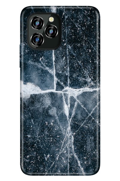 oukitel حافظة C21 Pro من السيليكون بغطاء للأشعة فوق البنفسجية مزخرف باللون ال...
