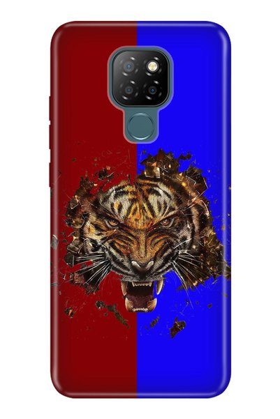 General Mobile Gm 20 Compatible Case 0.4mm Laser Cut Silicone Cover Black Sea...