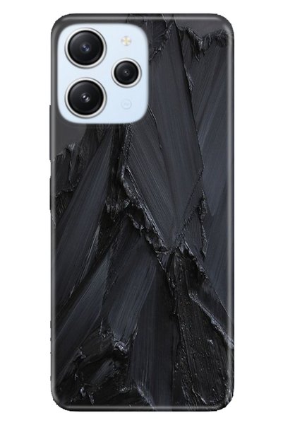Cekuonline Xiaomi Redmi 12 Kılıf Kamera Korumalı Silikon Desenli Resimli Kapa...