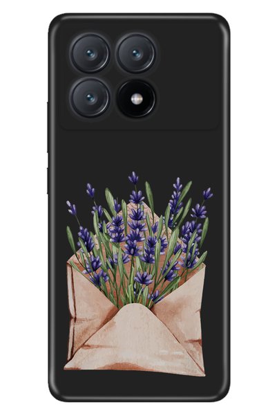 POCO X6 Pro 5g Compatible Case Pictorial Printed Nano Silicone Letter