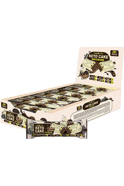 Laperva Keto Cake, Box of 18 Bars