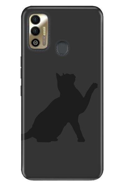 TECNO Spark 7t Compatible Case Tioserisi Illustrated Silicone Mırnav