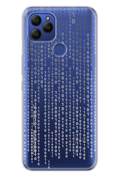 General Mobile Gm 21 Case 0.4mm Laser Cut Silicone Cover Password Matrix
