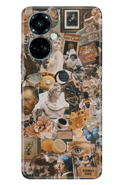 TECNO Camon 19 Pro Case Modern Design Silicone Patterned Van.Gogh