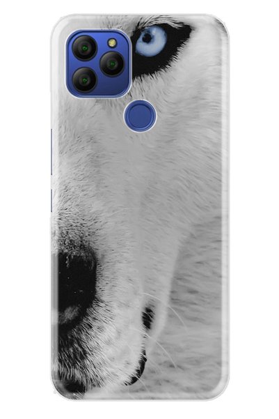 General Mobile Gm 21 Case 0.4mm Laser Cut Silicone Cover Hasky