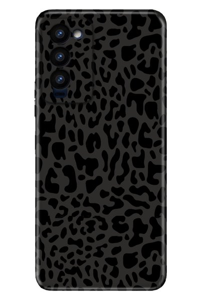 TECNO Camon 18 Uyumlu Kılıf Colored Resimli Silikon Leopar Deseni