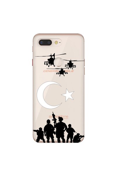 General Mobile Gm 9 Pro Compatible Case 0.4mm Laser Cut Silicone Cover Mehmetçik