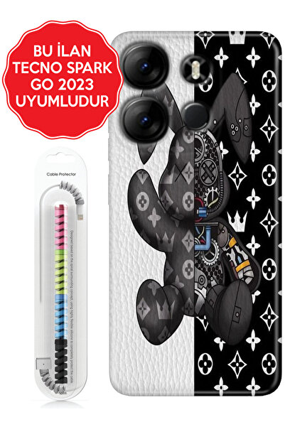 TECNO Spark Go 2023 2024 Pova Neo 2 3 4 5 Pro Kılıf Silikon Retro-LV