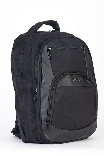 ESCAPE Black School and Daily Backpack with Laptop Compartment
