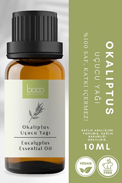 Okaliptus Yağı Ferahlatıcı Uçucu Yağı , Saf Ve Doğal, Derin Nefes Aromaterapi, Difüzör,spa 10 ml