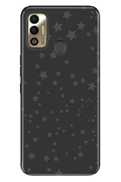 TECNO Spark 7t Uyumlu Kılıf Tioserisi Resimli Silikon Yıldızlar