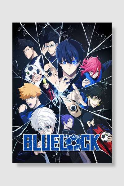 Mudi Store Blue Lock - ?????? Dizi Poster Çerçevesiz Yüksek Kalite Dizi Afiş ...