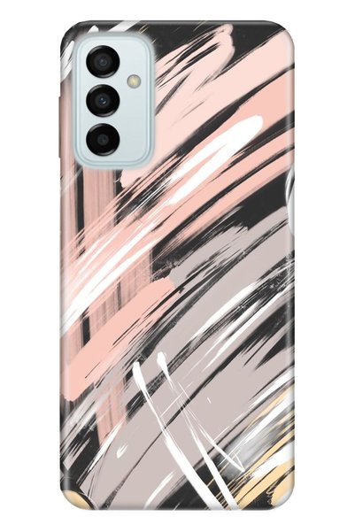 Cekuonline حافظة متوافقة مع هاتف Galaxy M23، غطاء سيليكون مقطوع بالليزر 0.4 م...
