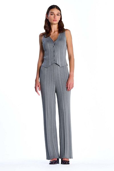 SHERIN Gray Corduroy Pants