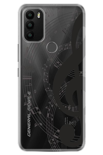 General Mobile Gm 21 Plus Case 0.4mm Laser Cut Silicone Cover Doremifa