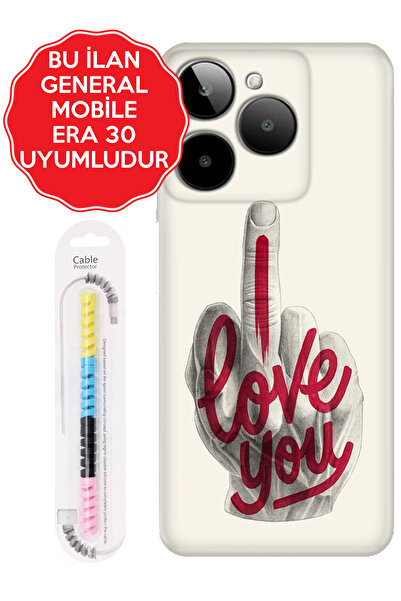 General Mobile GM 5 8 9 10 20 21 22 22S 23 24 Pro Plus ERA 30 50 Uyumlu Kılıf...