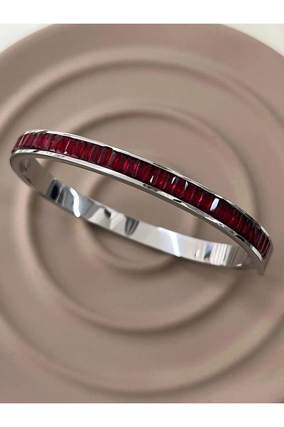 YASİN TOPÇU Steel Silver Bracelet