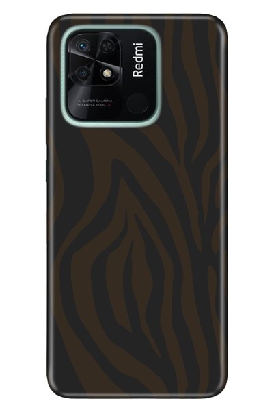 Cekuonline Xiaomi Redmi 10C Case Silicone Tioserisi Patterned Picture - Zebra