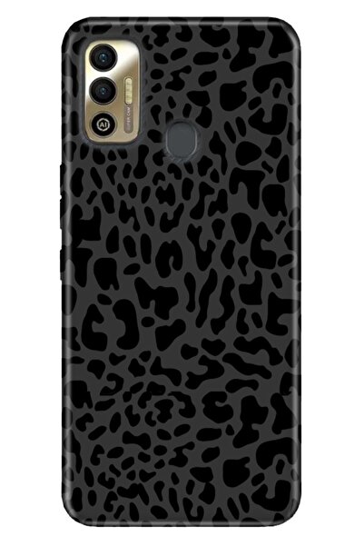 TECNO Spark 7t  Kılıf Tioserisi Resimli Silikon Leopar Deseni