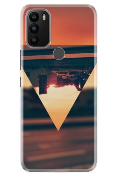 General Mobile Gm 21 Plus Case 0.4 mm Laser Cut Silicone Cover Swag Design