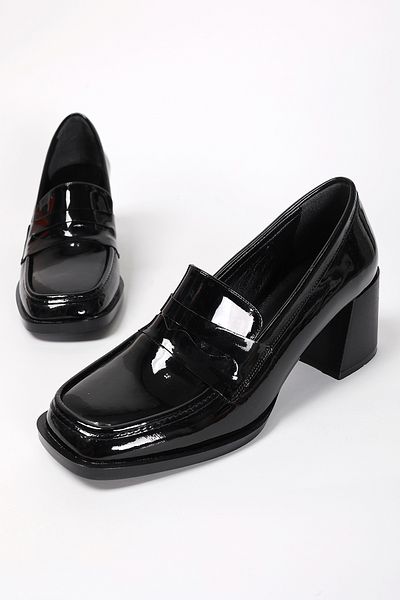 Liza Shoes Дамски мокасини на ток A014-K301