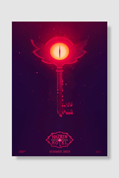 Mudi Store Hazbin Hotel Dizi Poster Çerçevesiz Yüksek Kalite Dizi Afiş Duvar Poster