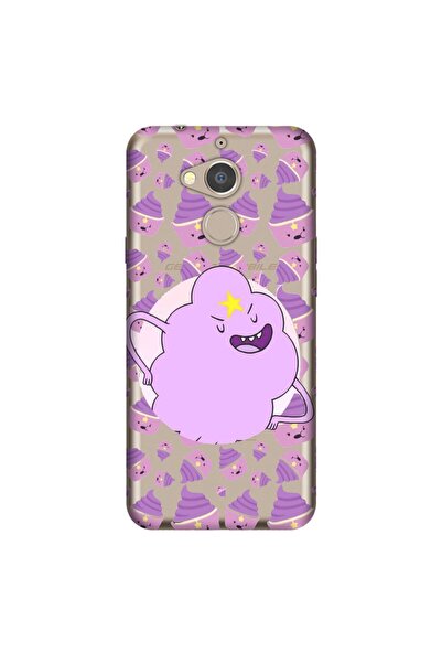 General Mobile Gm 8 Uyumlu  Kılıf 0.4mm Lazer Kesim Silikon Kapak Ghost Cupcake