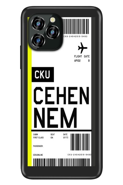 oukitel C21 Pro Case Silicone Patterned Illustrated Uv Cover Hell Airplane Ti...