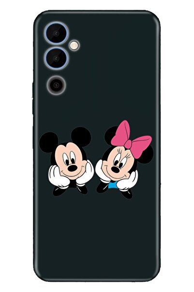TECNO Pova Neo 2 Kılıf Silikon Desenli Resimli Uv Kapak Minnie Mickey
